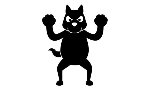 Angry Black Cat Cartoon Character Review