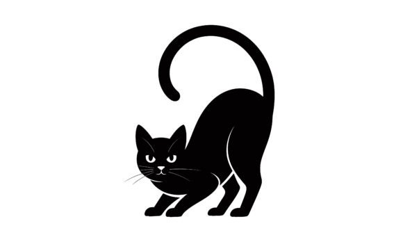 Black Cat Arched Back Silhouette Review