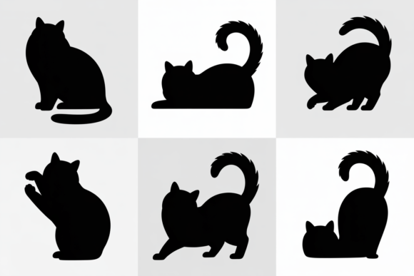 Black Cute Cat Silhouettes: A Designer's Real-World Embroidery Review