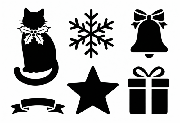 Christmas Cat Snowflake Bell Star Gift Review