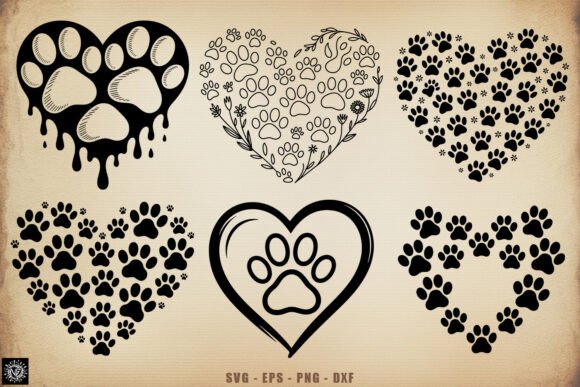 Christmas Paw Heart SVG Review for Embroidery Projects