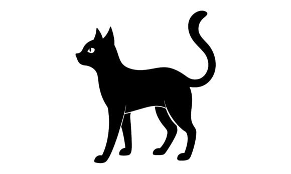 Cute Black Cat Silhouette Review