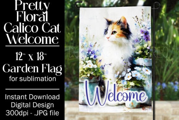Real-World Review: Cat Garden Flag Sublimation Design F3