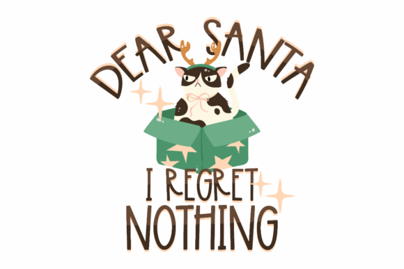 Regret Nothing, Christmas Cat Embroidery Review