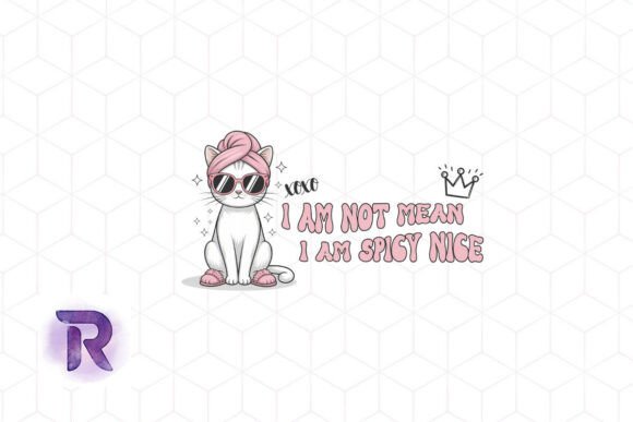 Spicy Nice Cat with Attitude PNG Review