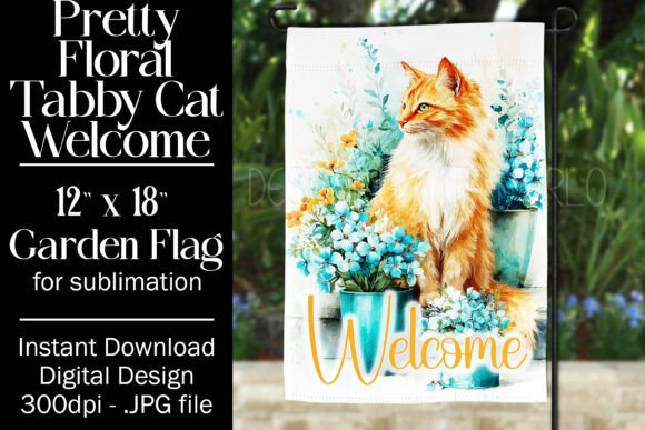 Tabby Cat Garden Flag Sublimation, F4: A Designer's Real-World Review